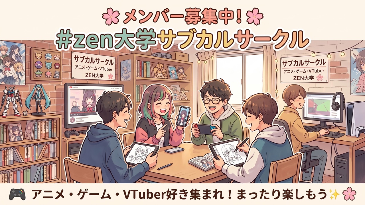 ZEN大学サブカルサークルの画像